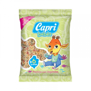 PASTA ARROCITO BEBÉS 3 VEGETALES CAPRI 250g