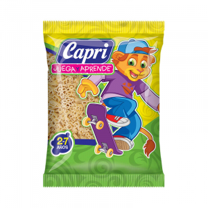 PASTA JUEGA Y APRENDE ANIMALITOS CAPRI 250g