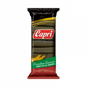 PASTA CANNELLONE CON ESPINACA ESPECIALIDAD CAPRI 250g